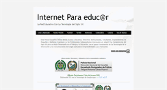 Desktop Screenshot of internetparaeducar.com